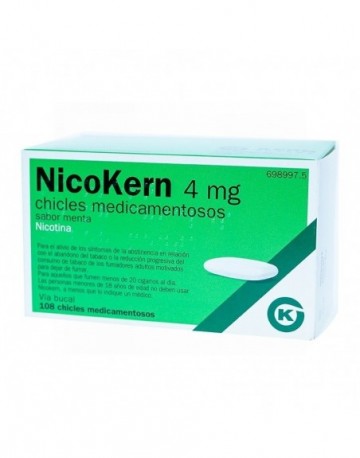 NICOKERN 4 MG CHICLES...