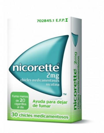 Nicorette 2 Mg Chicles...