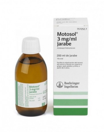 MOTOSOL 3mg/ml JARABE , 1...