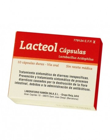Lacteol 10 Cápsulas