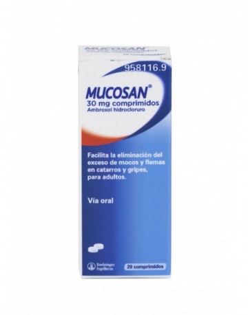 Mucosan 30 Mg Comprimidos,...