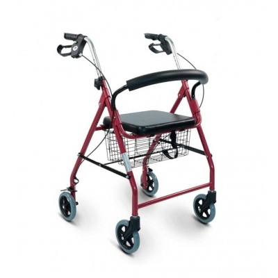 Mobiclinic Andador Rollator Freno Maneta Alhambra